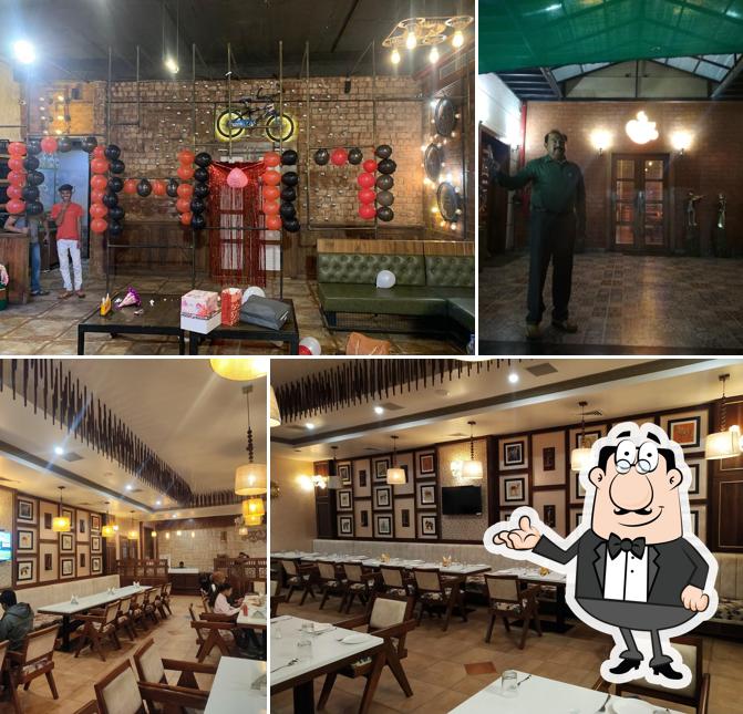 The interior of Goldmark Dine In