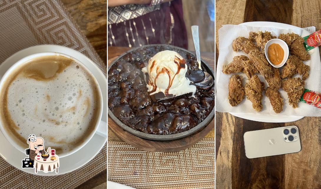 This is the photo depicting food and exterior at K TOWN CAFE