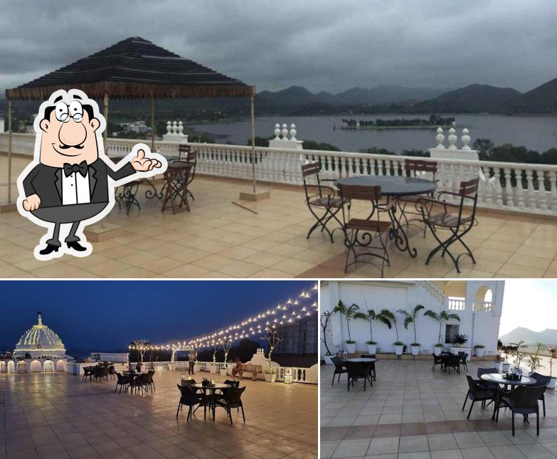 Check out how Jannat Rooftop & Bar - Lake facing rooftop & bar in Udaipur looks inside