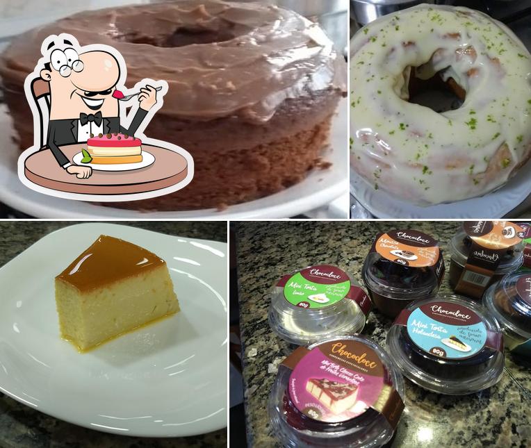 Café D'oro serve uma seleção de pratos doces