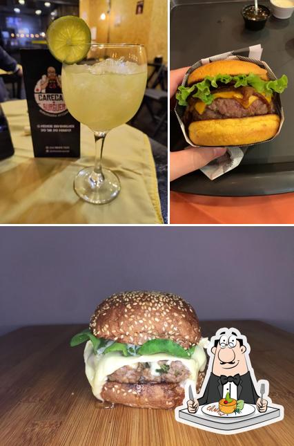 Comida em Careca´s Burguer