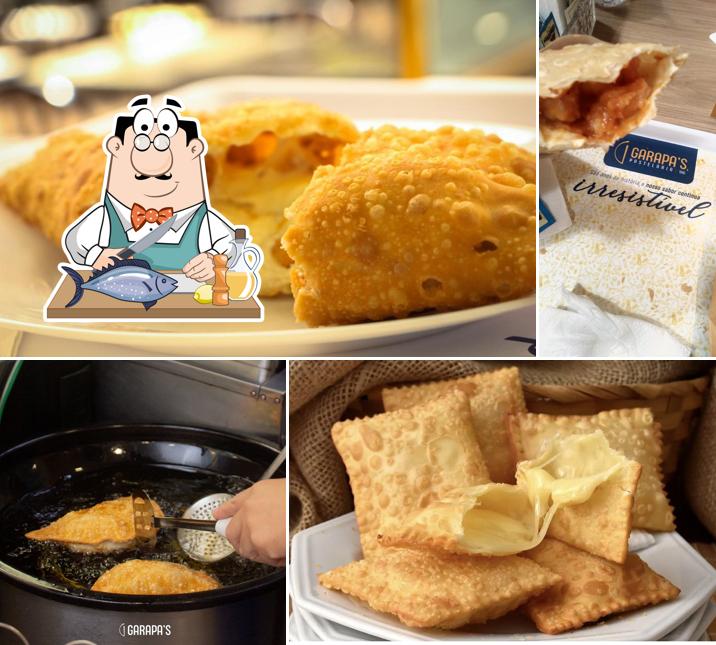 Salmão grelhado em Garapa's Pastelaria Itajaí