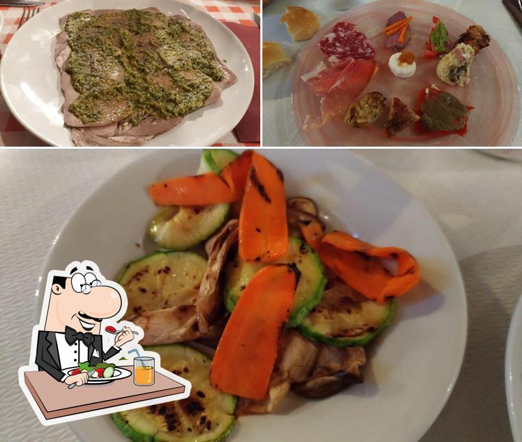 Platti al Trattoria La pignatta