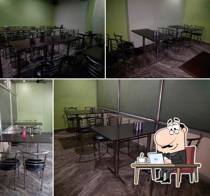 The interior of Shahi Zaika