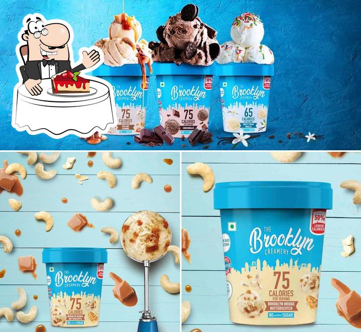 The Brooklyn Creamery - Healthy Ice Cream serves a variety of desserts