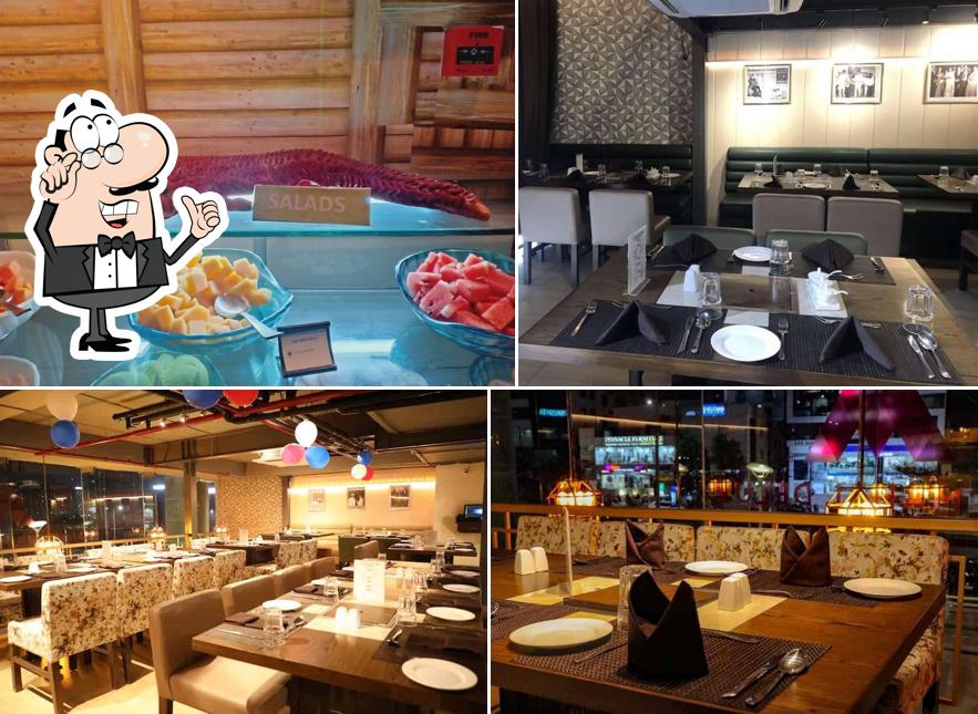 The interior of Moti Mahal Barbecues