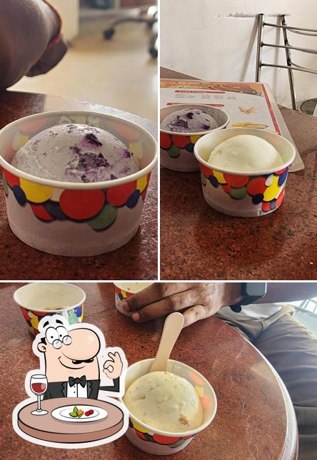 Check out the picture depicting food and beverage at Ambica icecream