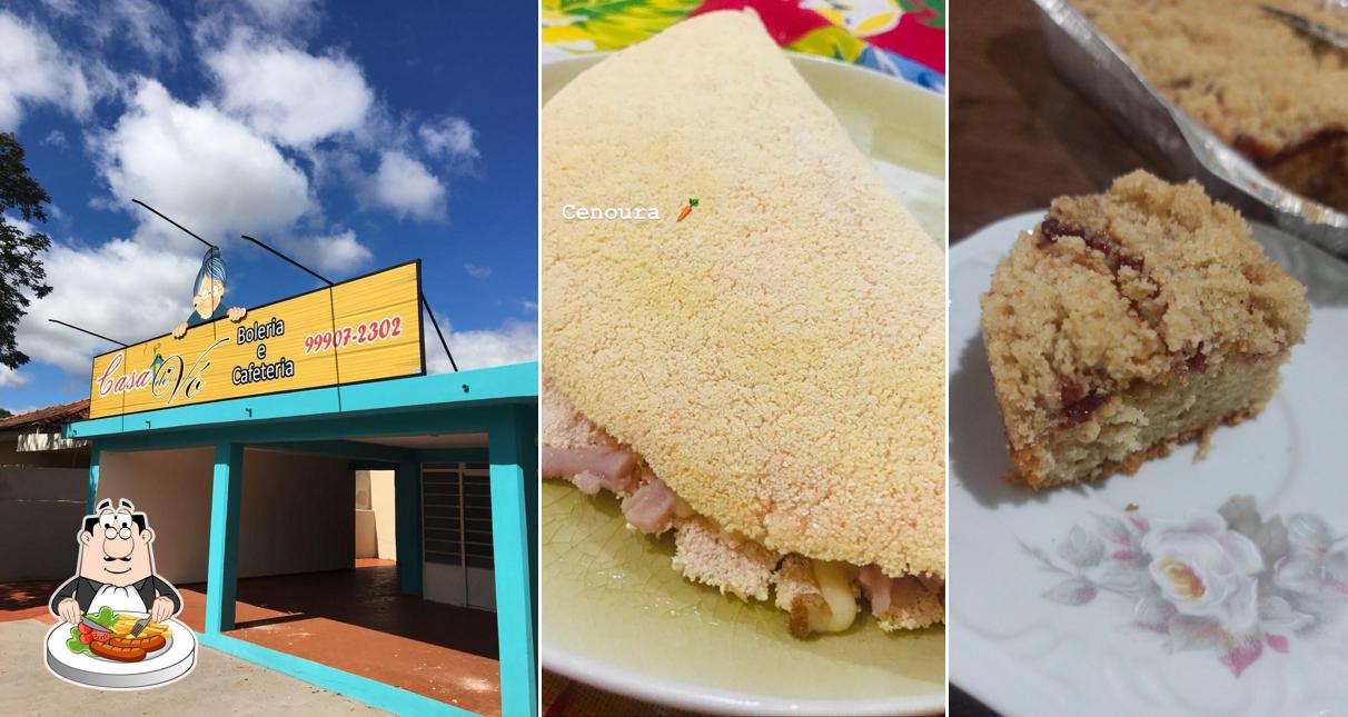 Platos en Casa de Vó Boleria e Cafeteria