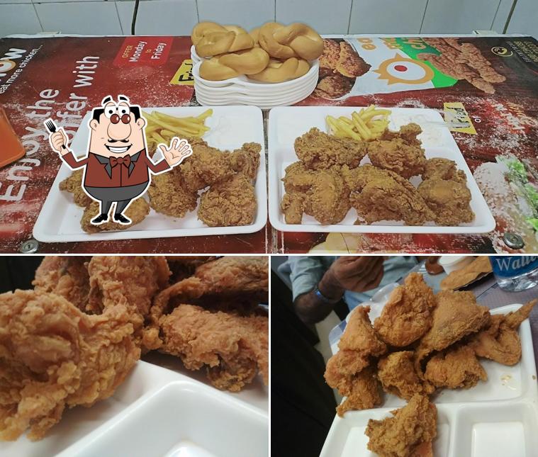 Chicken wings at Chick now Restaurant