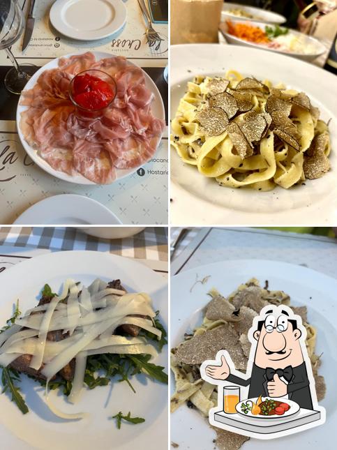 Cibo al Hostaria La Cross