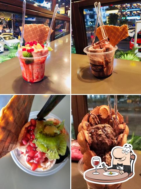 Food at Ice Cream Studio