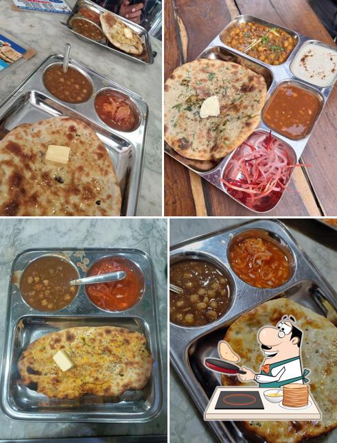 Pancakes at Jai shree krishna Amritsari Kulche Chole