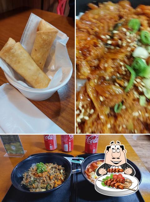 Comida em Mashitá Korean Food