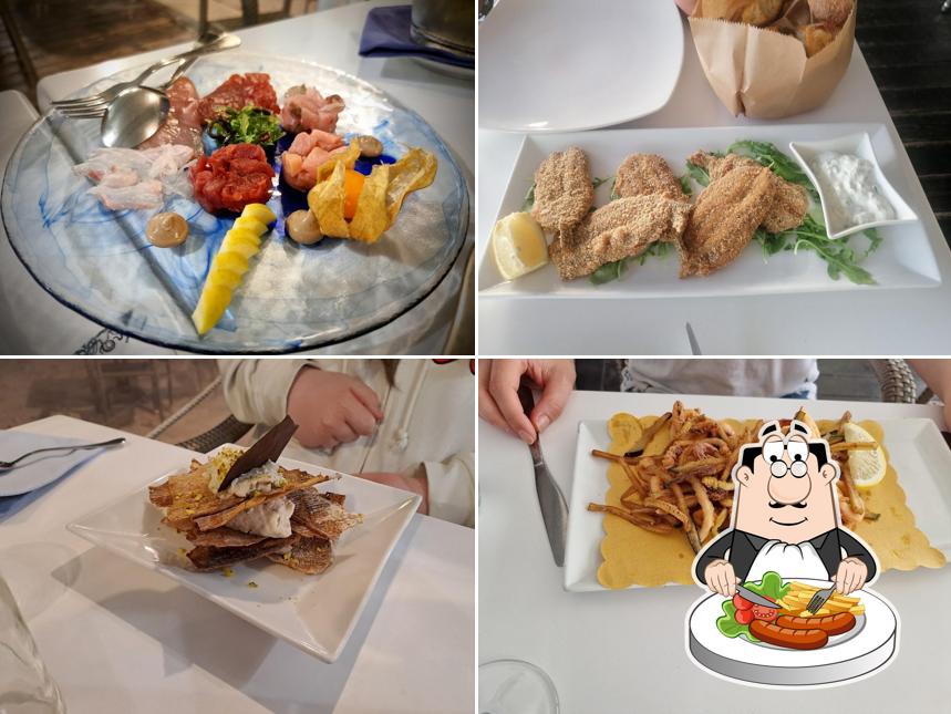 Cibo al Ristorante Fronte Mare