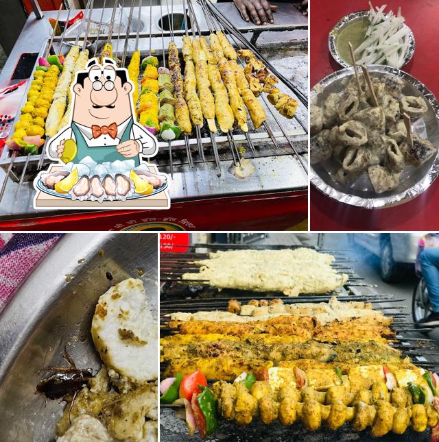 Oysters at Veg king Wah Ji Wah 22 no patiala