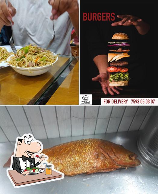 Food at WINBAY Family Restaurant
