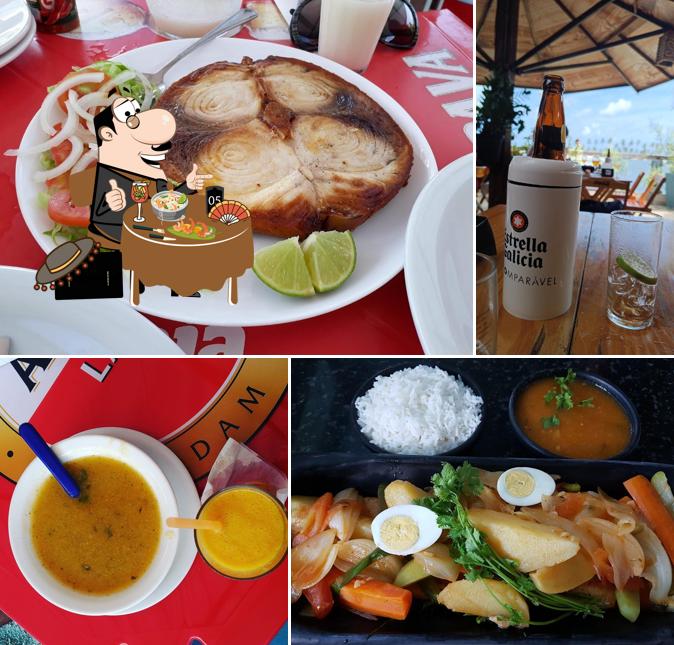 Comida em Restaurante Rota do Mar