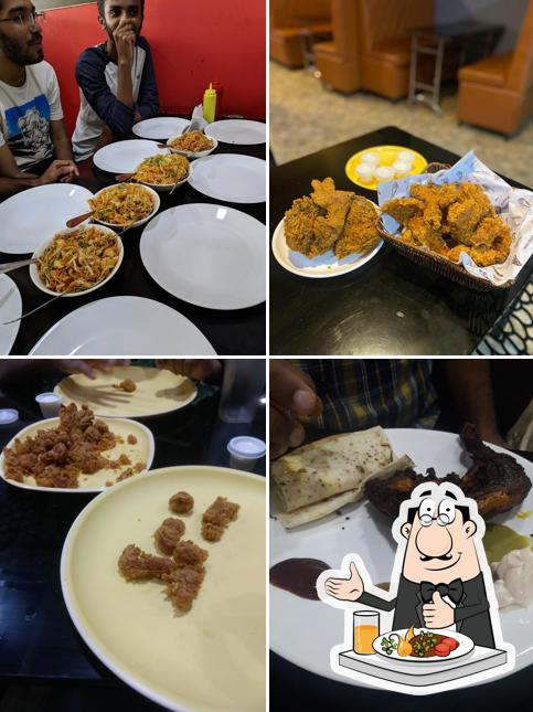 Meals at Peejay's Hot Chick