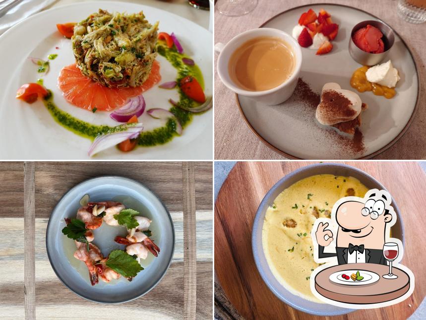 Ceviche al Restaurant Les Fraisiers