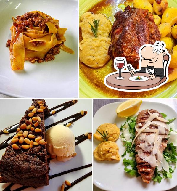 Platti al Trattoria Morena con Cantina