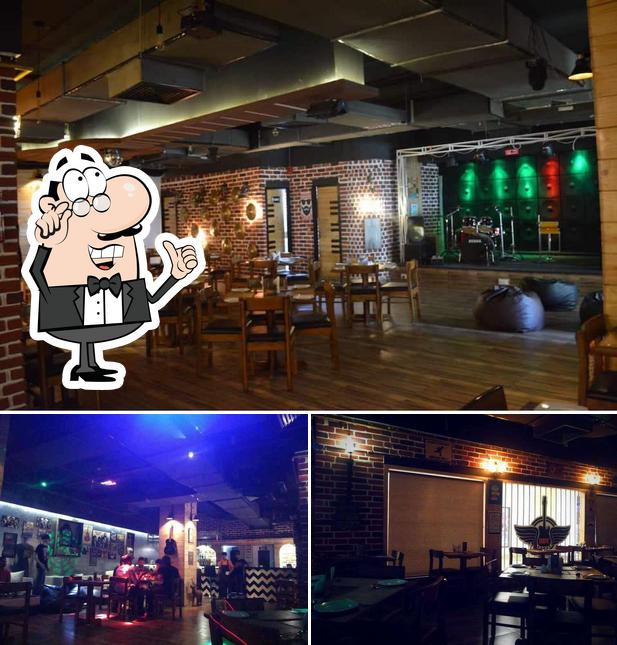The interior of Brewz Rock