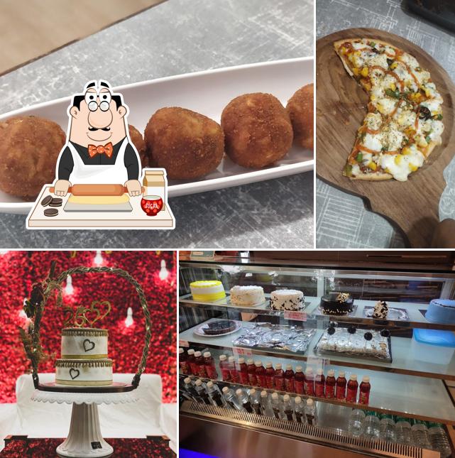 Jain swad zilla serves a variety of desserts
