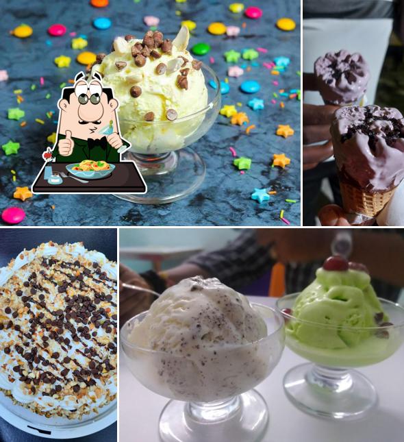 Chocolate mousse at Amul Icecream Parlour