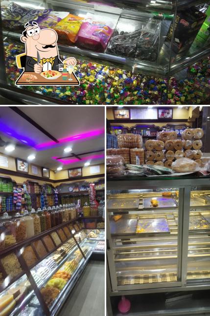 Food at Famous Bakery