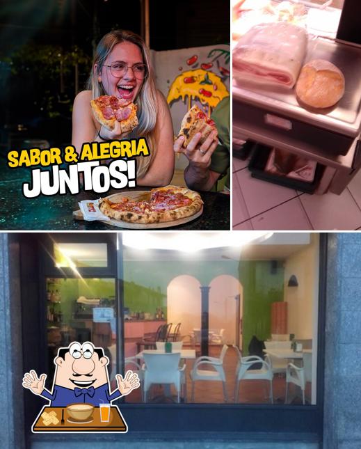 La foto della cibo e interni di Patty Pizza