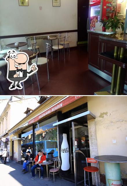 Gli interni di Pečenjara Beadin