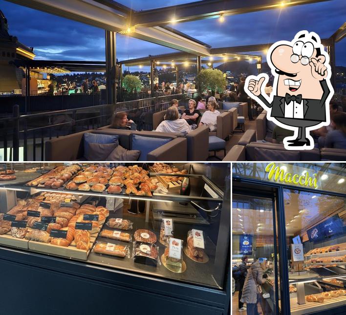 Dai un’occhiata alla foto che raffigura la interni e cibo di Bäckerei Macchi