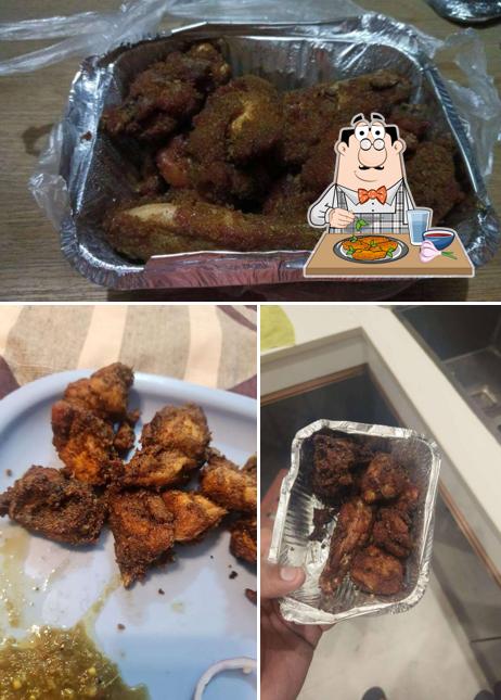 Chicken wings at Chicken Charlie Nutrition House