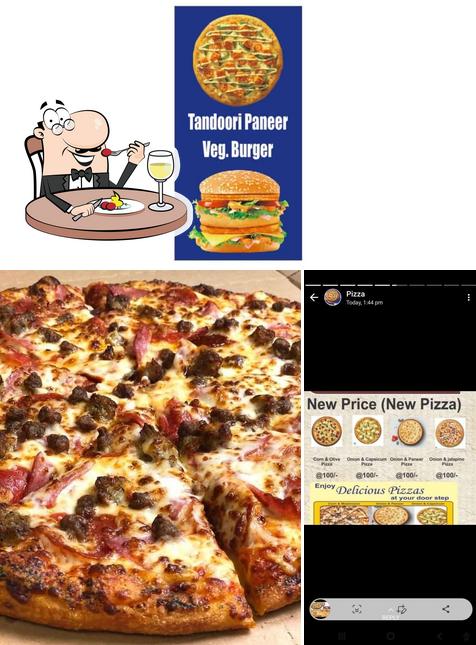 Food at HOT PIZZA YUM