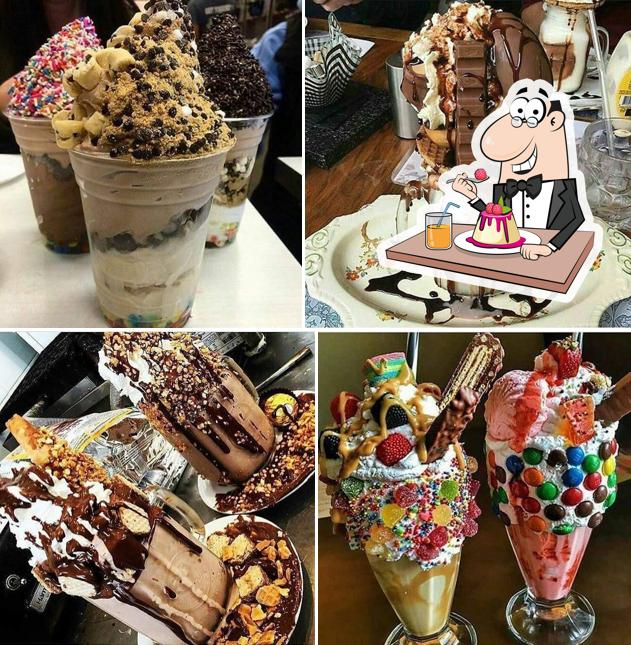 HOTEL MAALI DE LOVE IN PARADISE offers a selection of sweet dishes