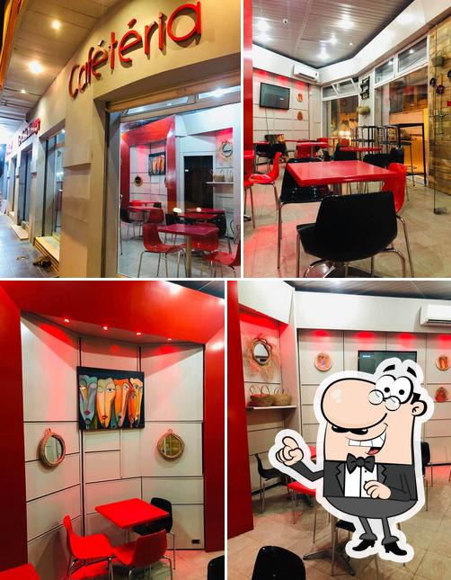 Le Coin Rouge...restaurant libanais...fast food...caffeteria...