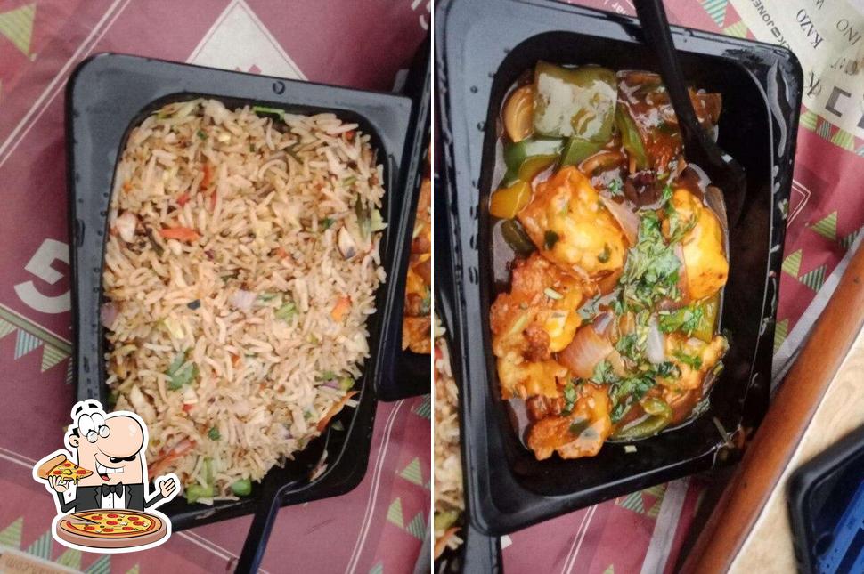 Try out pizza at Perfect Food & Roll Corner