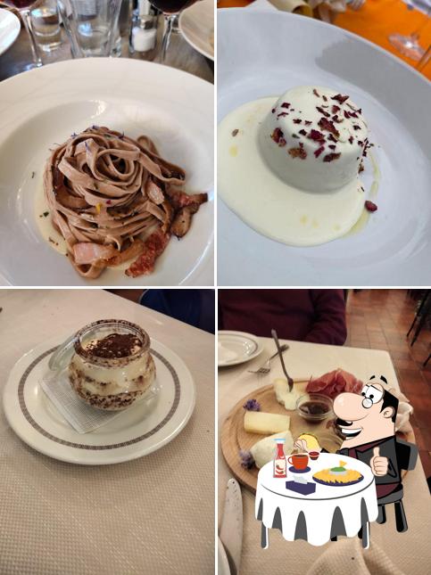Piatto di formaggi al Ristorante-Farinata Da Pietro