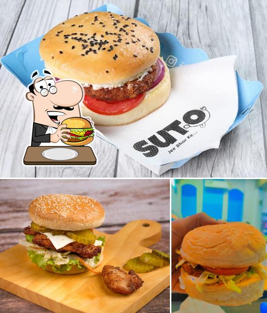 Suto Coffee’s burgers will suit a variety of tastes
