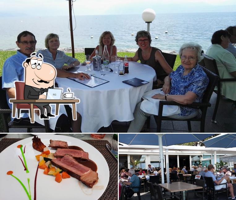 Dai un'occhiata agli interni di Restaurant du Club Nautique