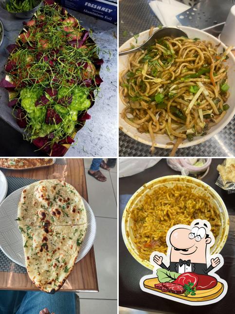 Beef carpaccio at Shree Madhuvan Restaurant