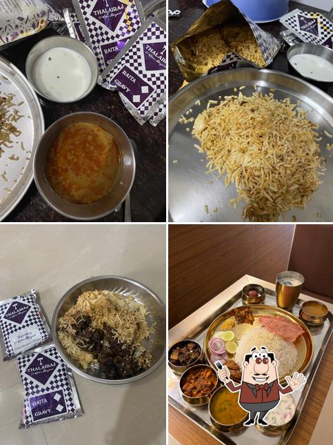 Meals at Thalairaj Biryani
