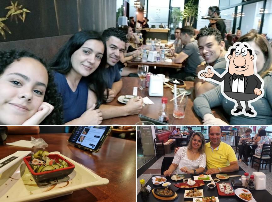 Veja imagens do interior do China Cook & Kampai Sushi