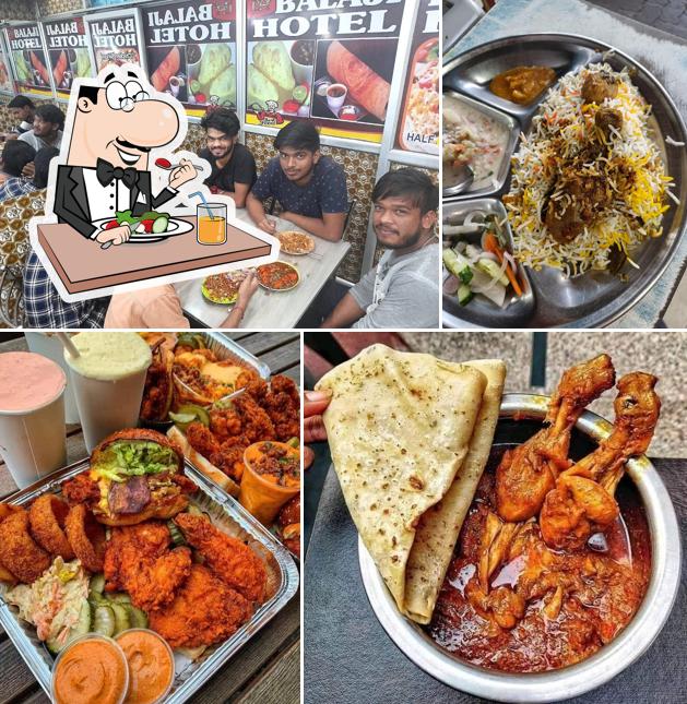 Food at Balaji hotel