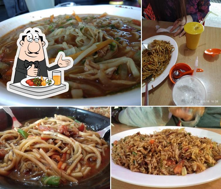 Food at Holiday Cafe