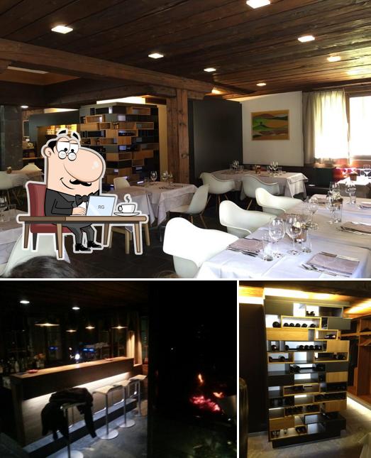 Gli interni di Hotel & Restaurant zum schwarzen Bären