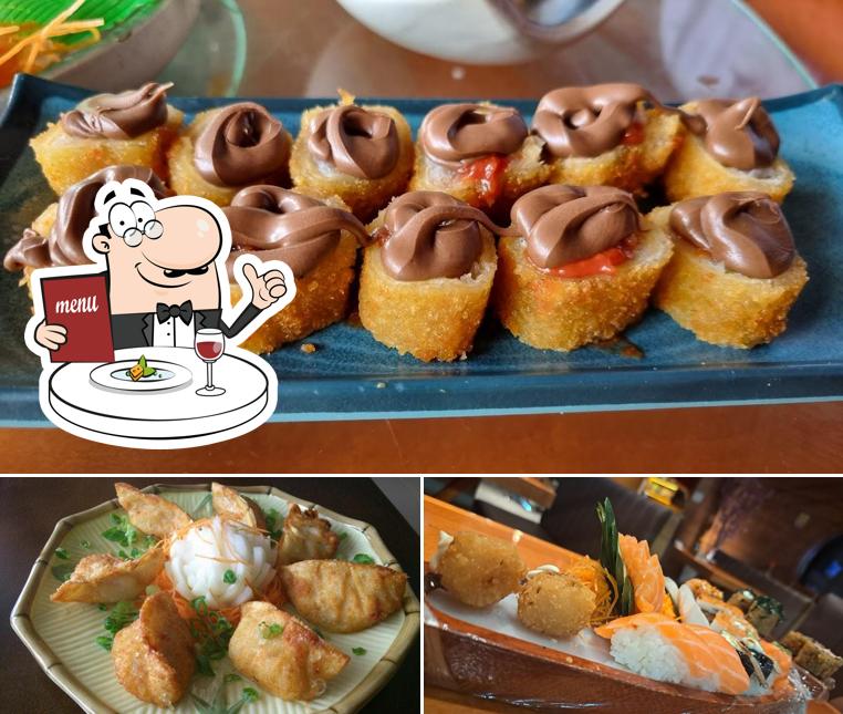 Platos en Kaishi Sushi Indaiatuba