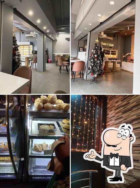 The interior of Loyans Bakery & Confectionery Geetanagar