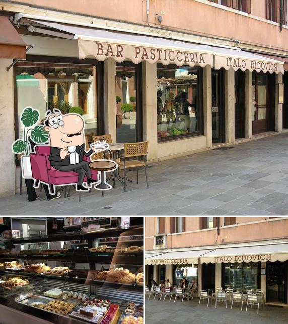 Gli interni di Pasticceria Italo Didovich