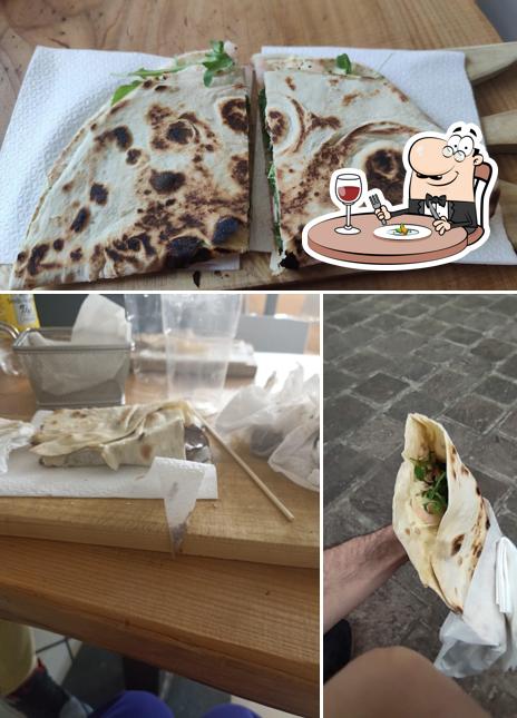 Platti al Piadineria del Borgo