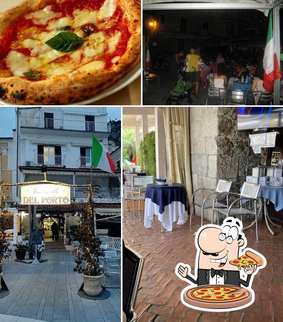 Prova una pizza a Bar Del Porto